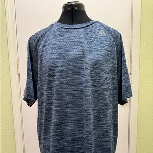 Reebok Men's Heathered Blue Tee